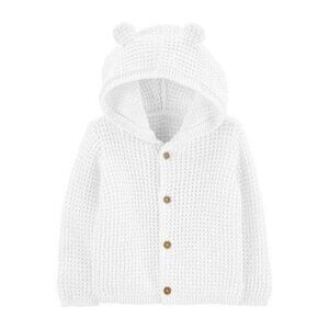 Carter's Baby Unisex Hooded Neck Long Sleeve Cardigan 6 m NWOT